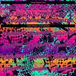 Maillot violet-rose pour femme, motif baseball néon 3D brillant, col en V, couleurs graffiti, coupe courte Maillot violet-rose pour femme, motif baseball néon 3D brillant, col en V, couleurs graffiti, coupe courte