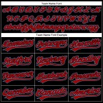 Maillot de baseball bleu personnalisé avec motif 3D noir, authentique, uni, rouge et clair Maillot de baseball bleu personnalisé avec motif 3D noir, authentique, uni, rouge et clair