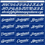Maillot de baseball authentique sans manches Royal Custom blanc-rouge Maillot de baseball authentique sans manches Royal Custom blanc-rouge