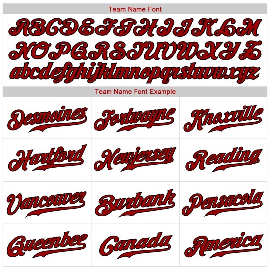 Maillot de baseball authentique à rayures rouges et noires, blanc, personnalisé Maillot de baseball authentique à rayures rouges et noires, blanc, personnalisé
