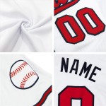 Maillot de baseball côtelé vert-doré personnalisé, maillot rétro authentique blanc Maillot de baseball côtelé vert-doré personnalisé, maillot rétro authentique blanc