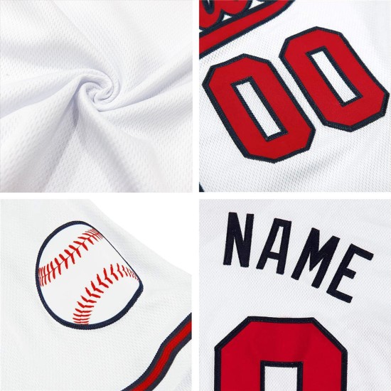 Maillot de baseball côtelé vert-doré personnalisé, maillot rétro authentique blanc Maillot de baseball côtelé vert-doré personnalisé, maillot rétro authentique blanc